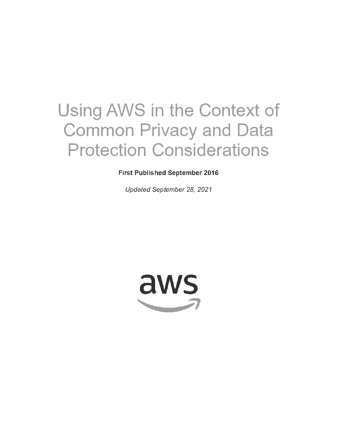 to store and access application data in aws