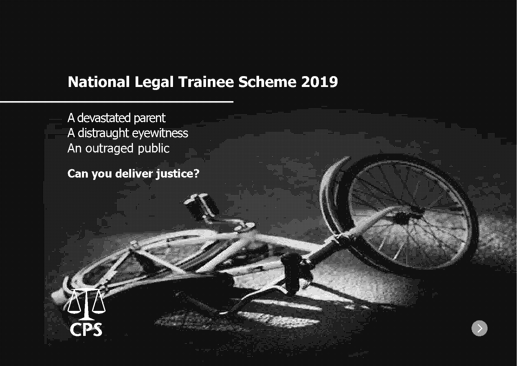 government legal scheme training contract