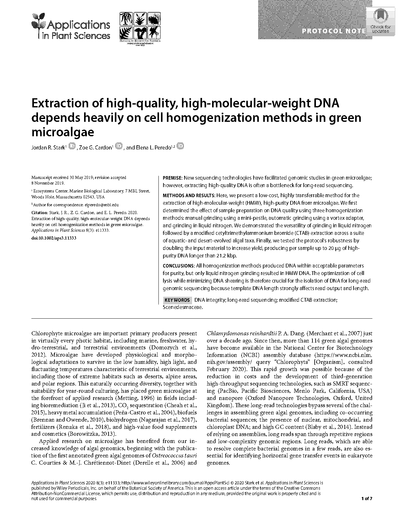 algal dna isolation protocol