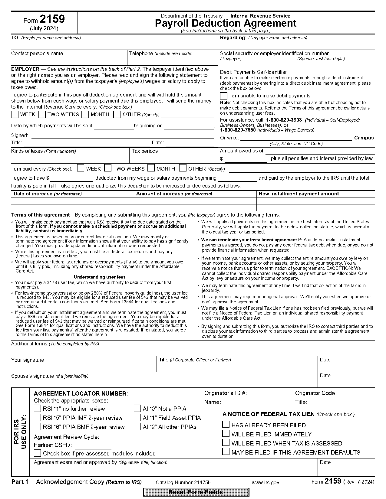 health insurance payroll deduction form