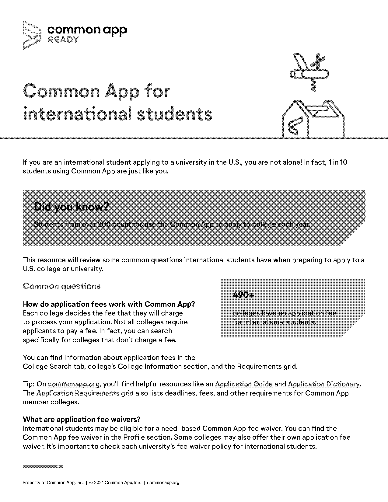 deadline for common app free application