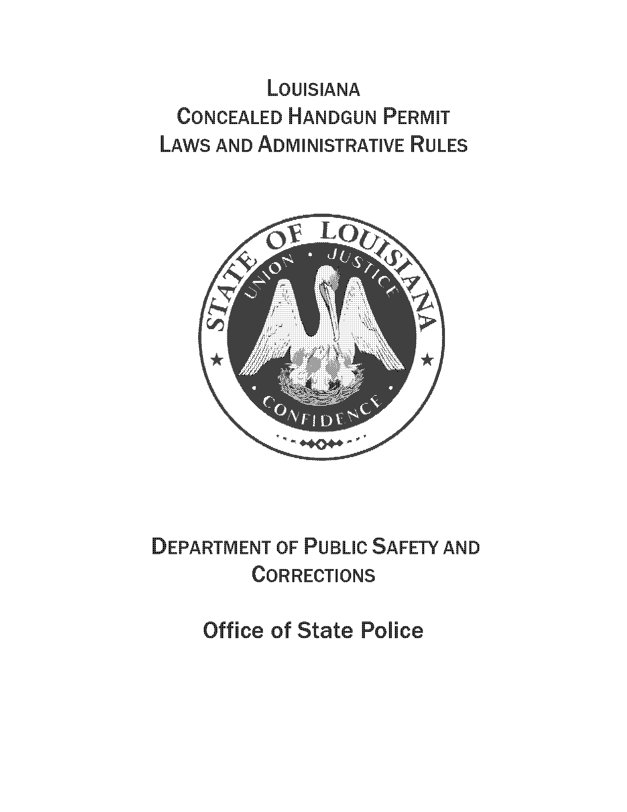 louisiana state police clearance form for immigration