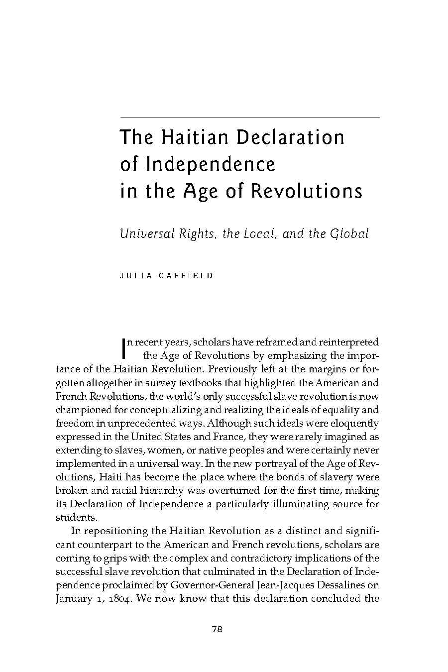 university of virginia press the haitian declaration of independence