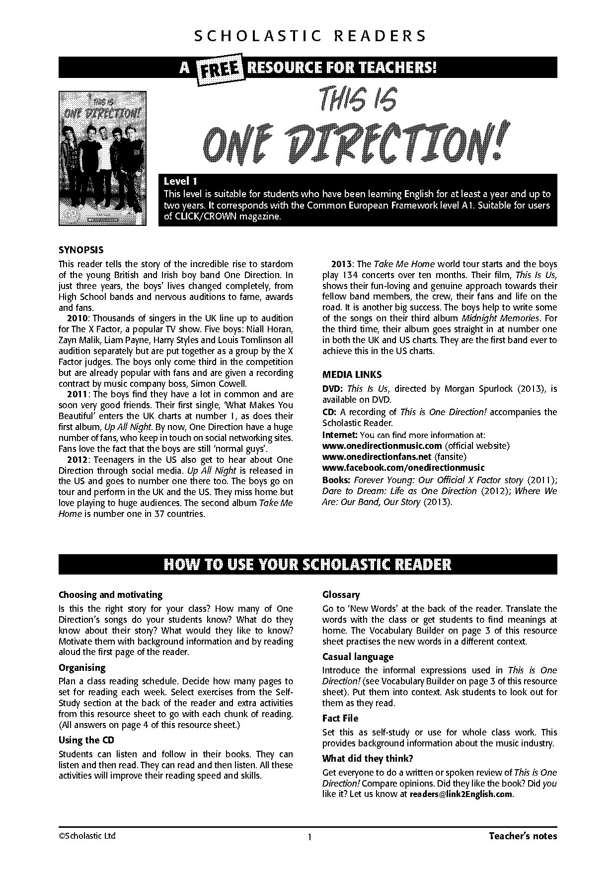 home one direction sheet music